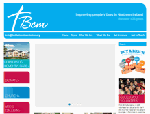 Tablet Screenshot of belfastcentralmission.org